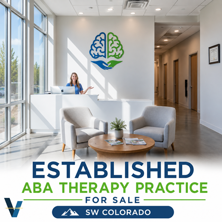 Profitable, staff-run SW Colorado Pediatric ABA practice with over 10 years of continuous operations, 19 active employees, and an excellent payer mix generating over $185K in projected SDE.