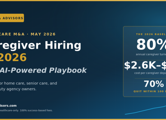 Caregiver hiring & retention in 2026 — the AI-powered playbook for non-medical home care, senior care, and private duty agency owners by Vallexa Advisors