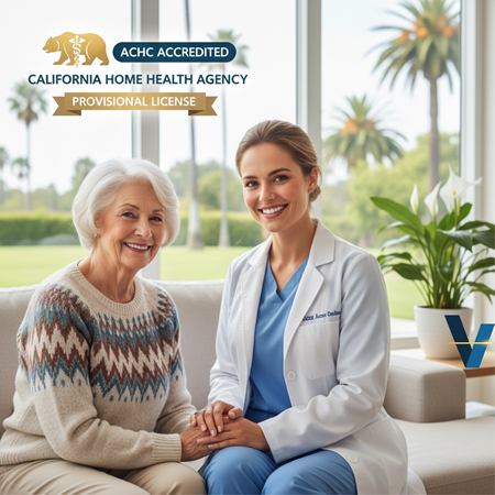 Southern California provisional home health agency for sale covering Los Angeles, Orange, Riverside, San Bernardino, and Ventura Counties.