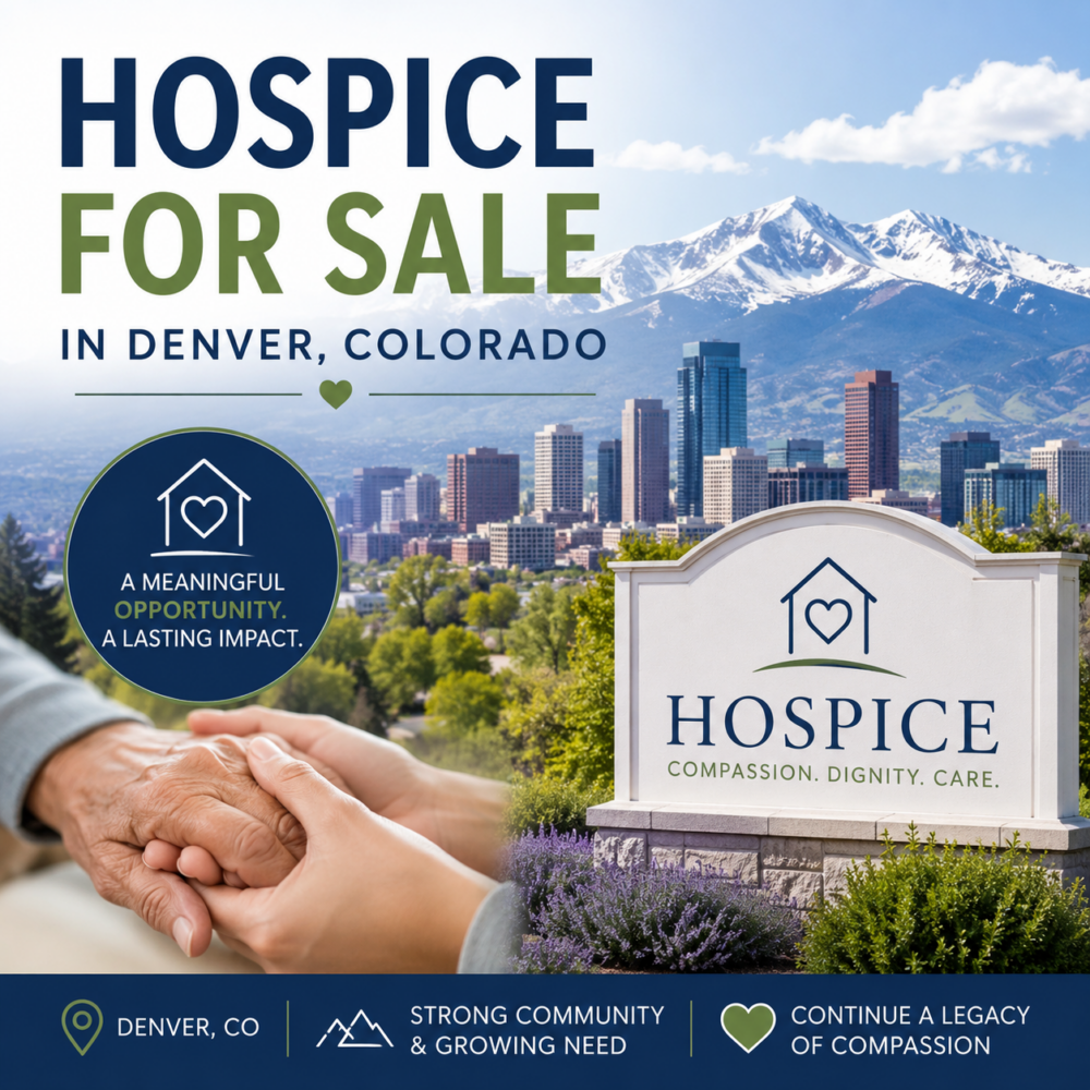 Denver Colorado Hospice Agency For Sale