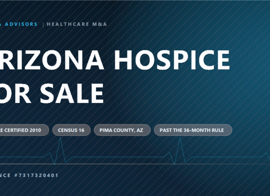 Arizona Hospice for sale - vallexa Advisors