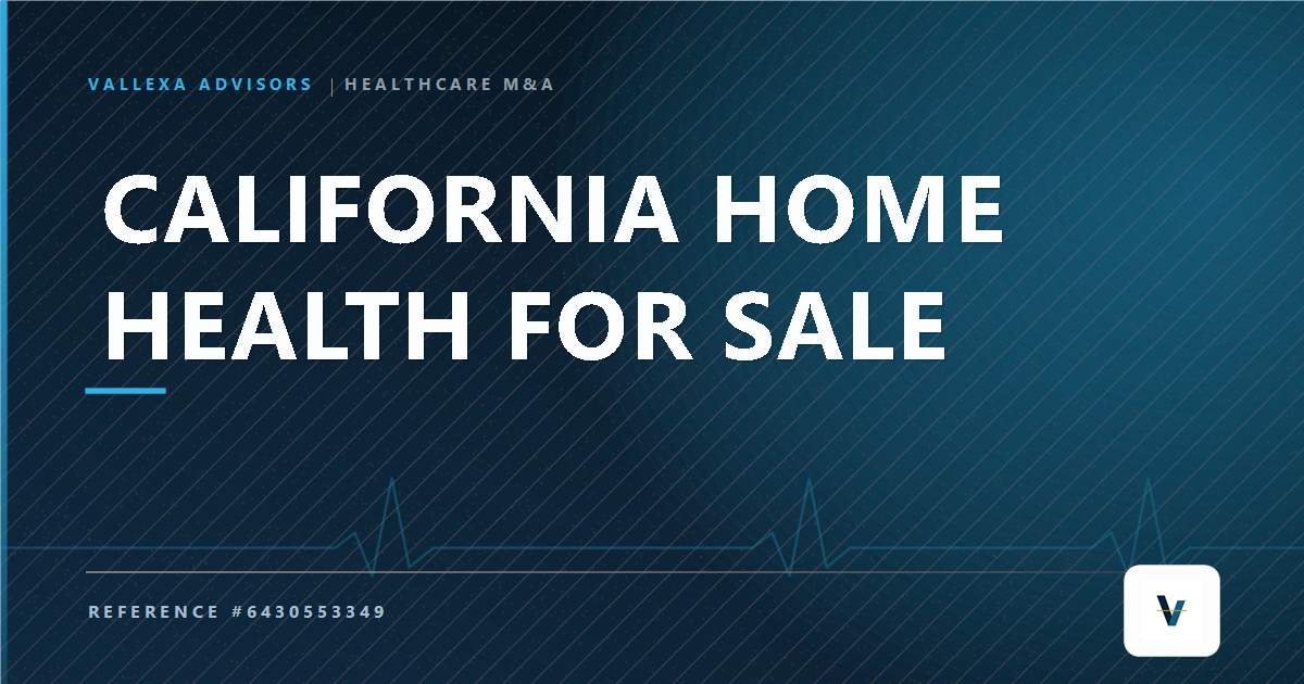Photo for Home Health Agency for Sale - Bay Area, California