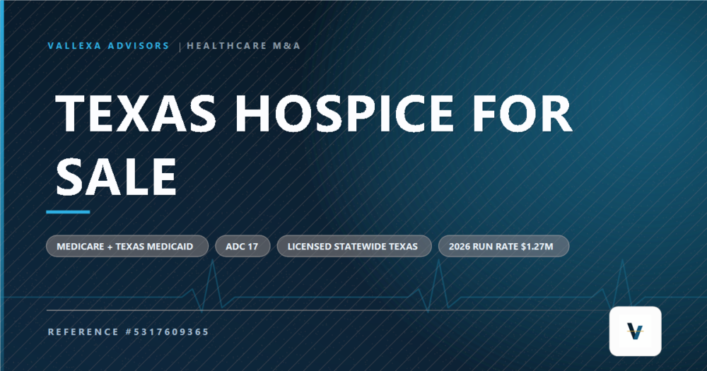 Texas Hospice for sale