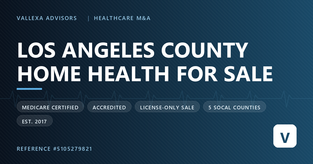 Photo for Los Angeles County Home Health Agency for Sale